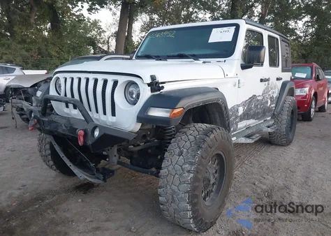 2018 Jeep Wrangler Unlimited Sport 4X4 from USA, damaged, VIN 1C4HJXDG0JW138832